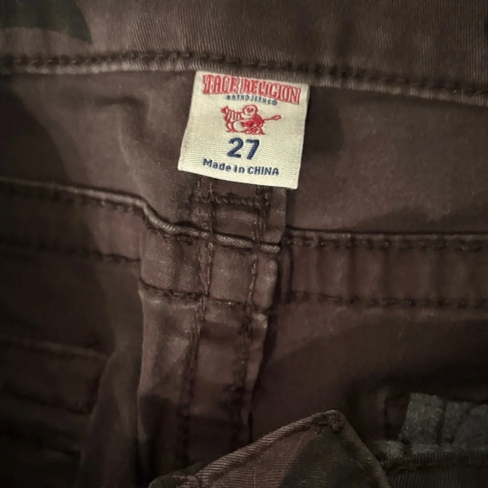 True Religion Dark Camouflage Skinny Jeans